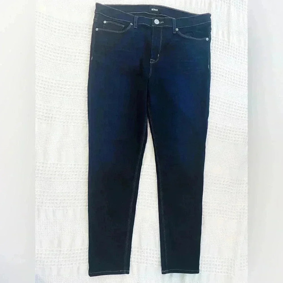 Hudson Dark Wash Skinny Jeans Niko Midrise Ankle NWOT Stretchy Size 32 Women’s - Picture 3 of 12